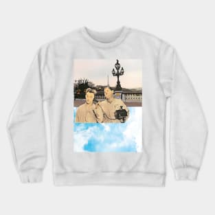 Calling Paris (white) Crewneck Sweatshirt